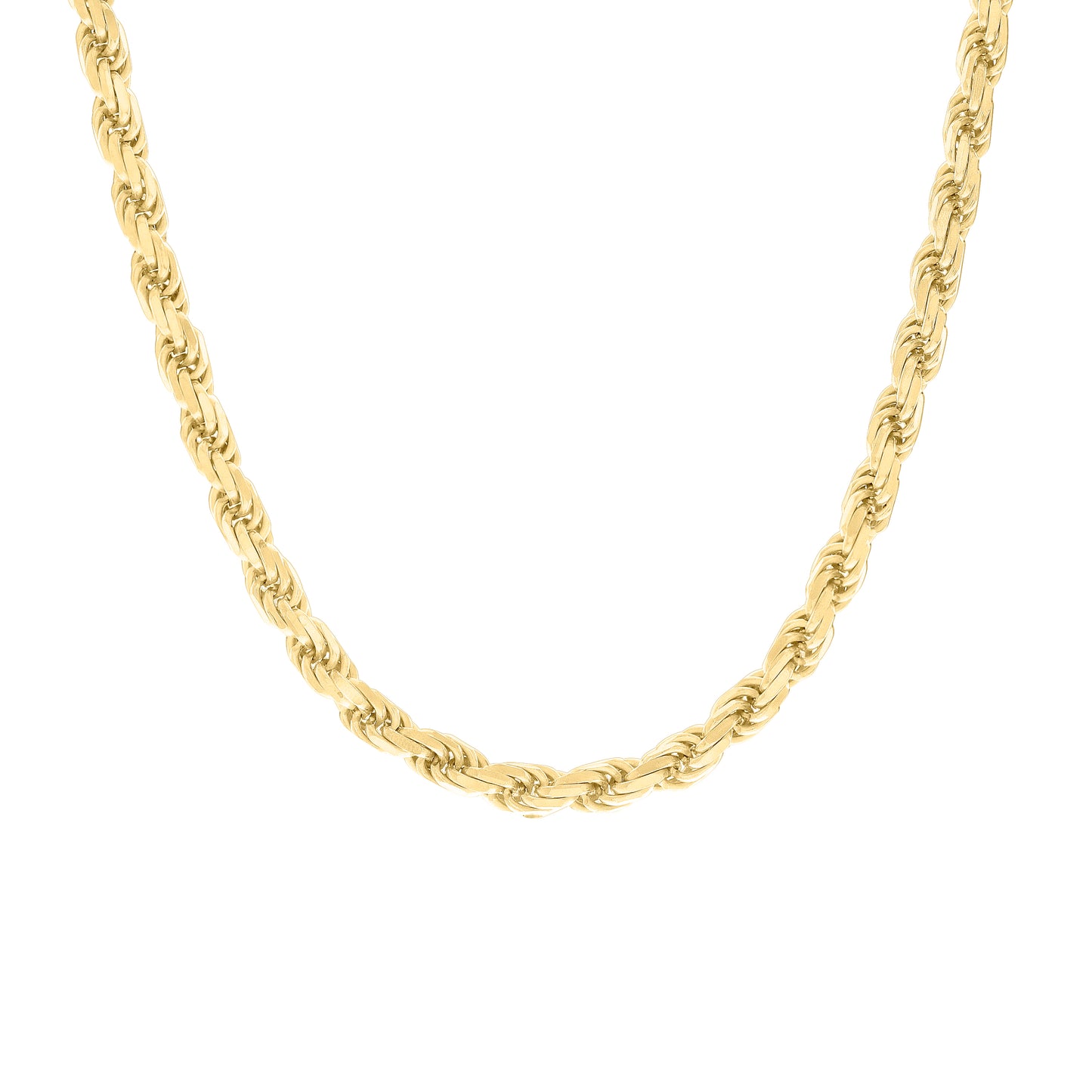 925 Silver Hollow Rope Chain 5.3mm