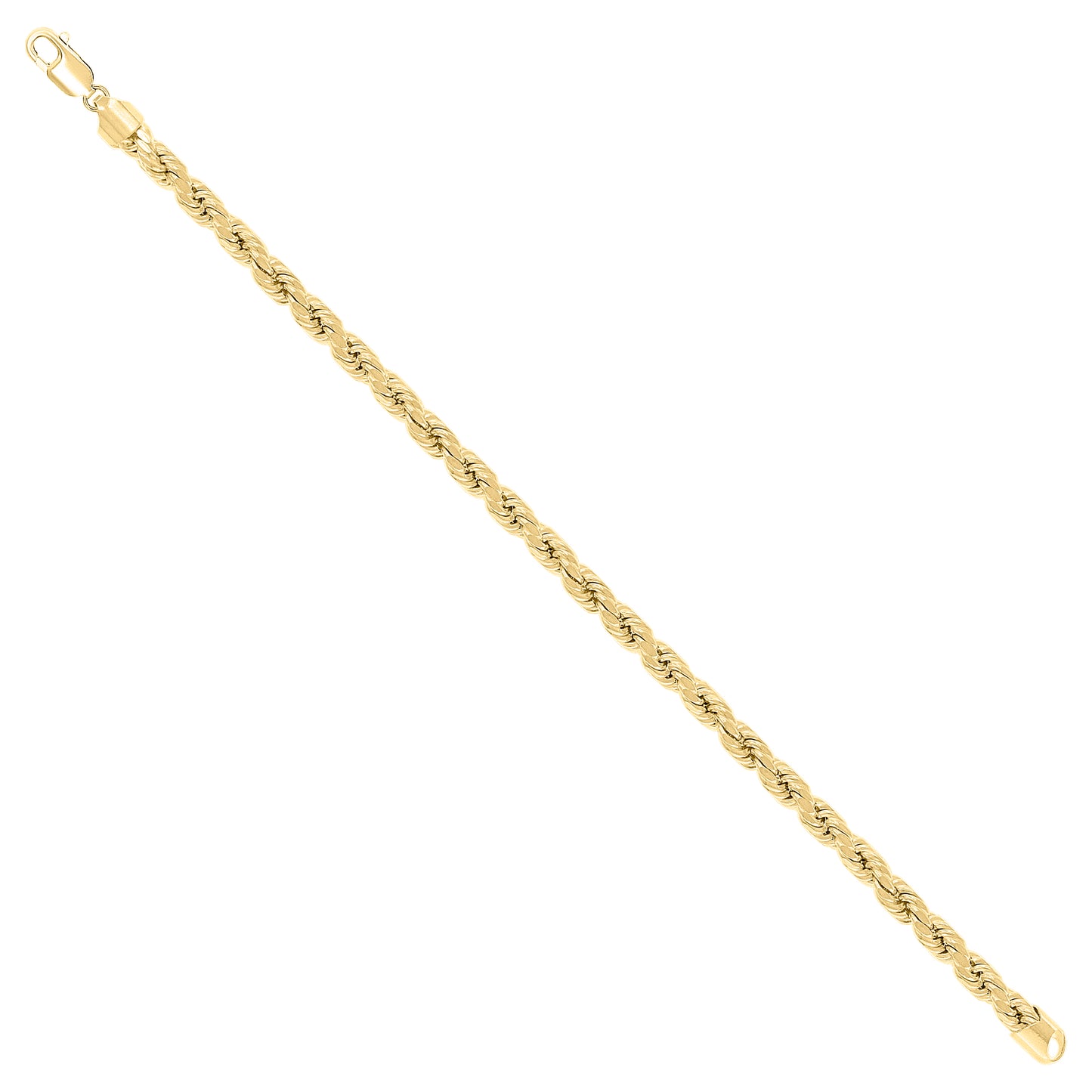 925 Silver Hollow Rope Chain 5.3mm