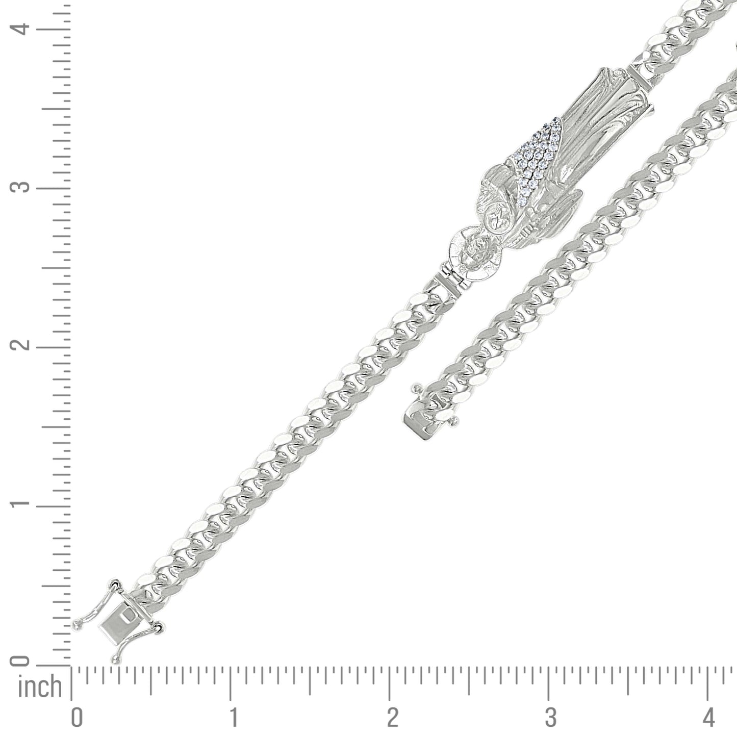 925 Sterling Silver Bracelet 8"