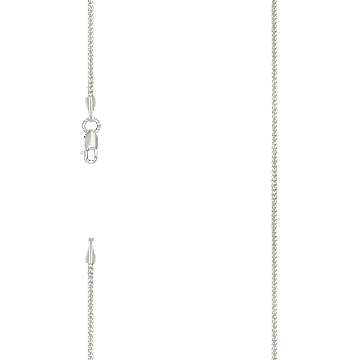 925 Silver Solid Franco Chain 040 1mm