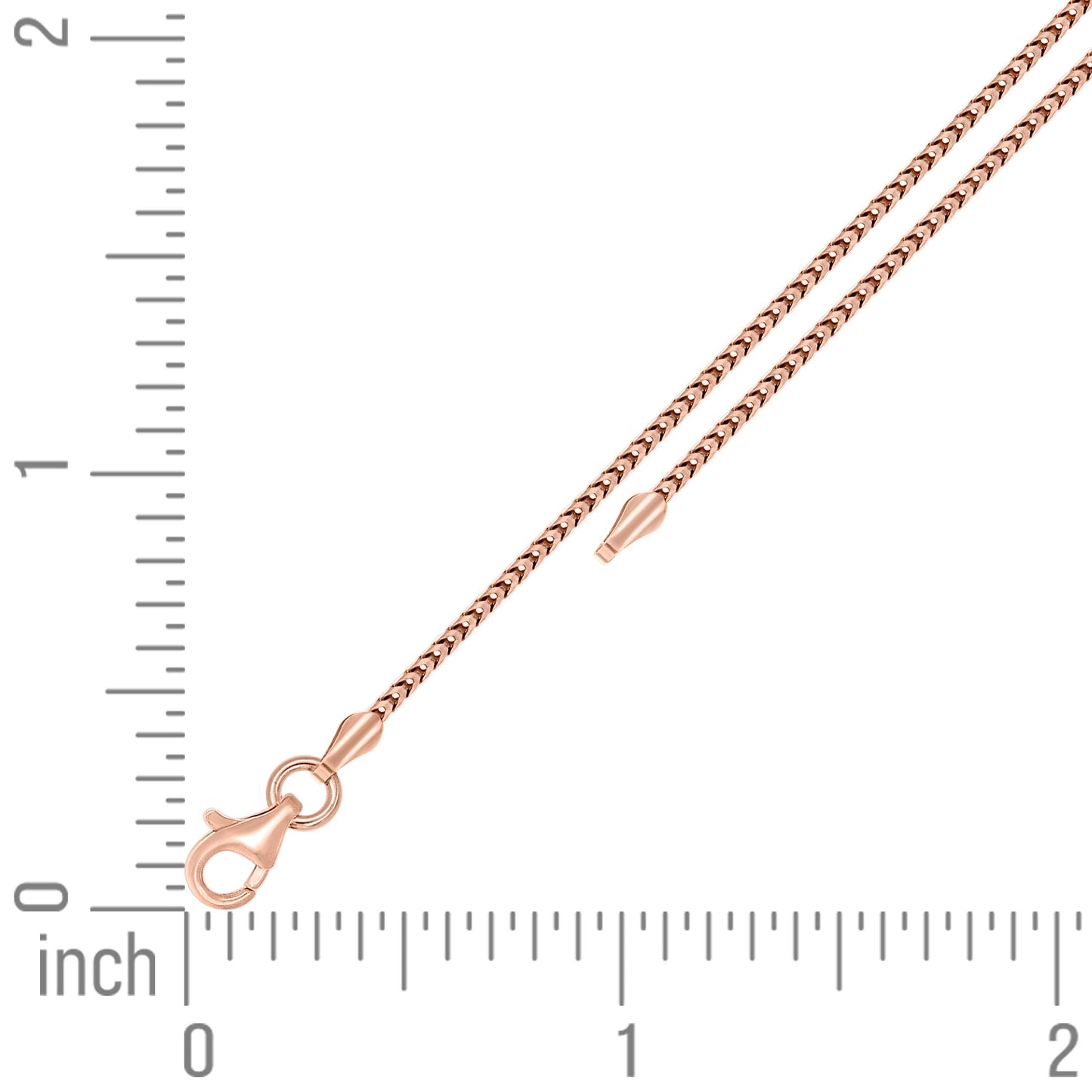 925 Silver Solid Franco Chain 2mm