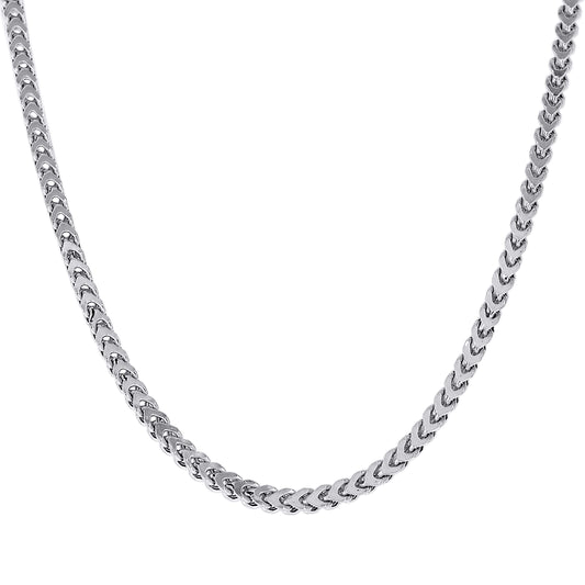 925 Silver Hollow Franco Chain 2.7mm