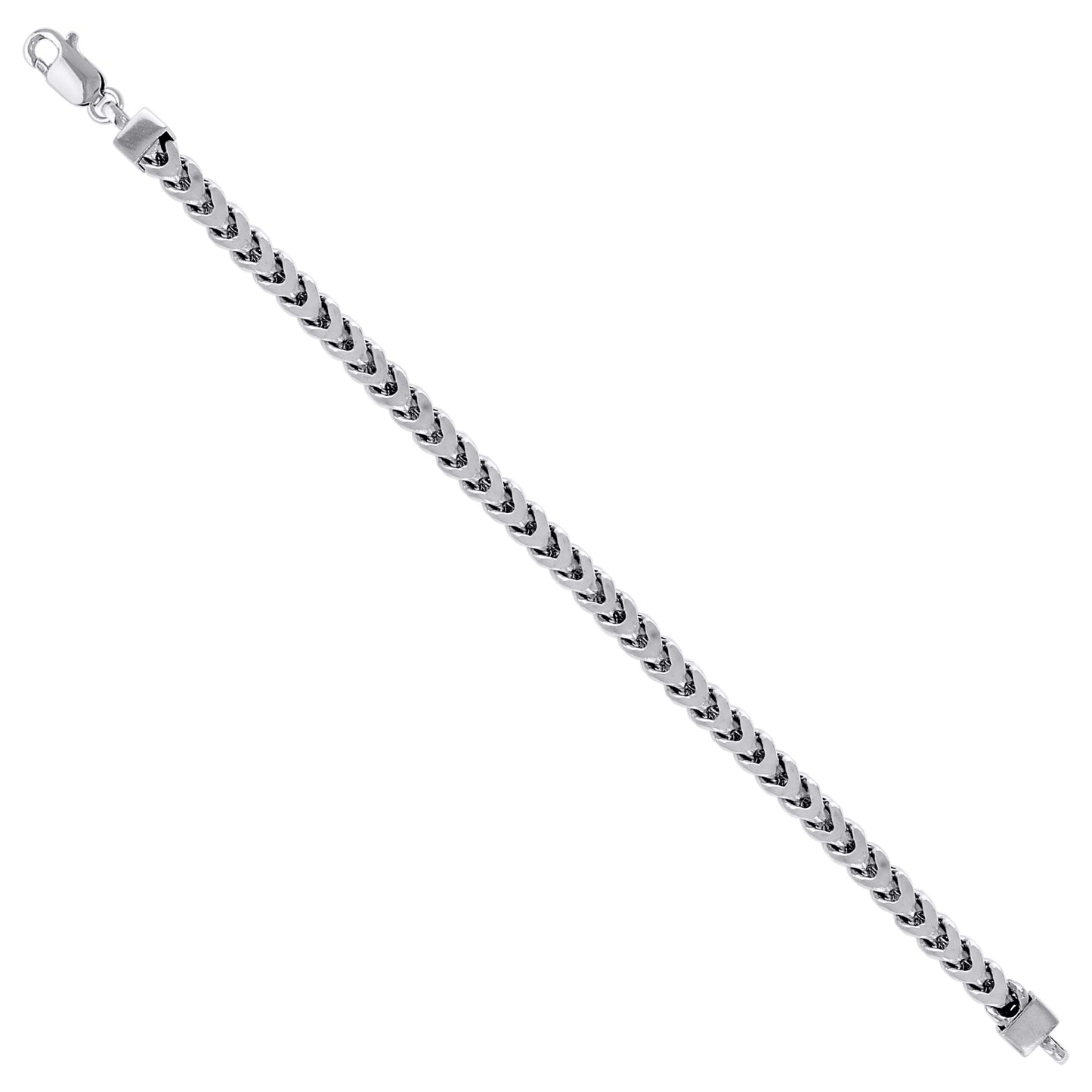 925 Silver Hollow Franco Chain 6.4mm