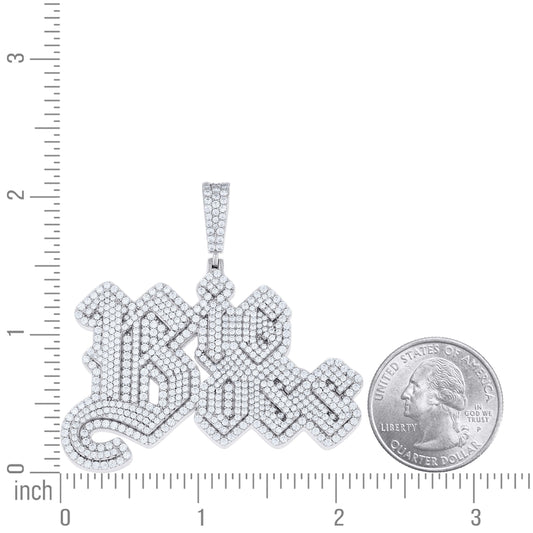 925 Sterling Silver Cz Pendant
