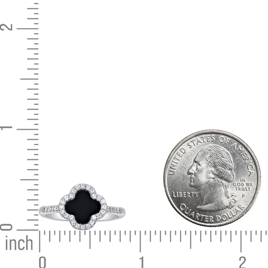 925 Sterling Silver Cz 10mm Ring S5