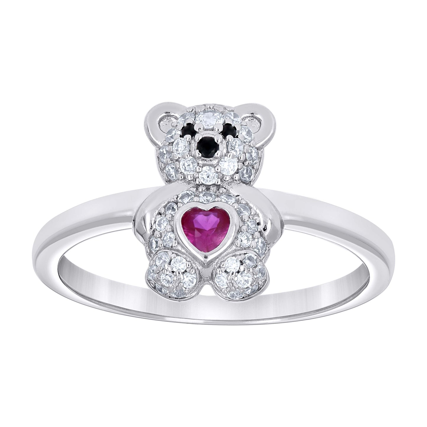 925 Sterling Silver Cz Ring S5