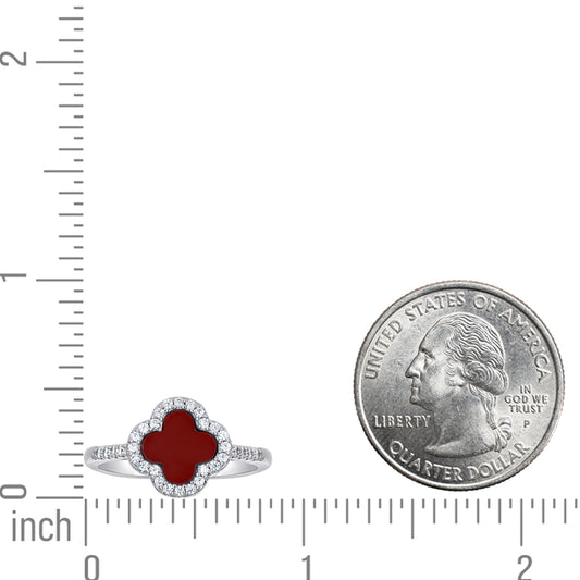 925 Sterling Silver Cz 10mm Ring S5