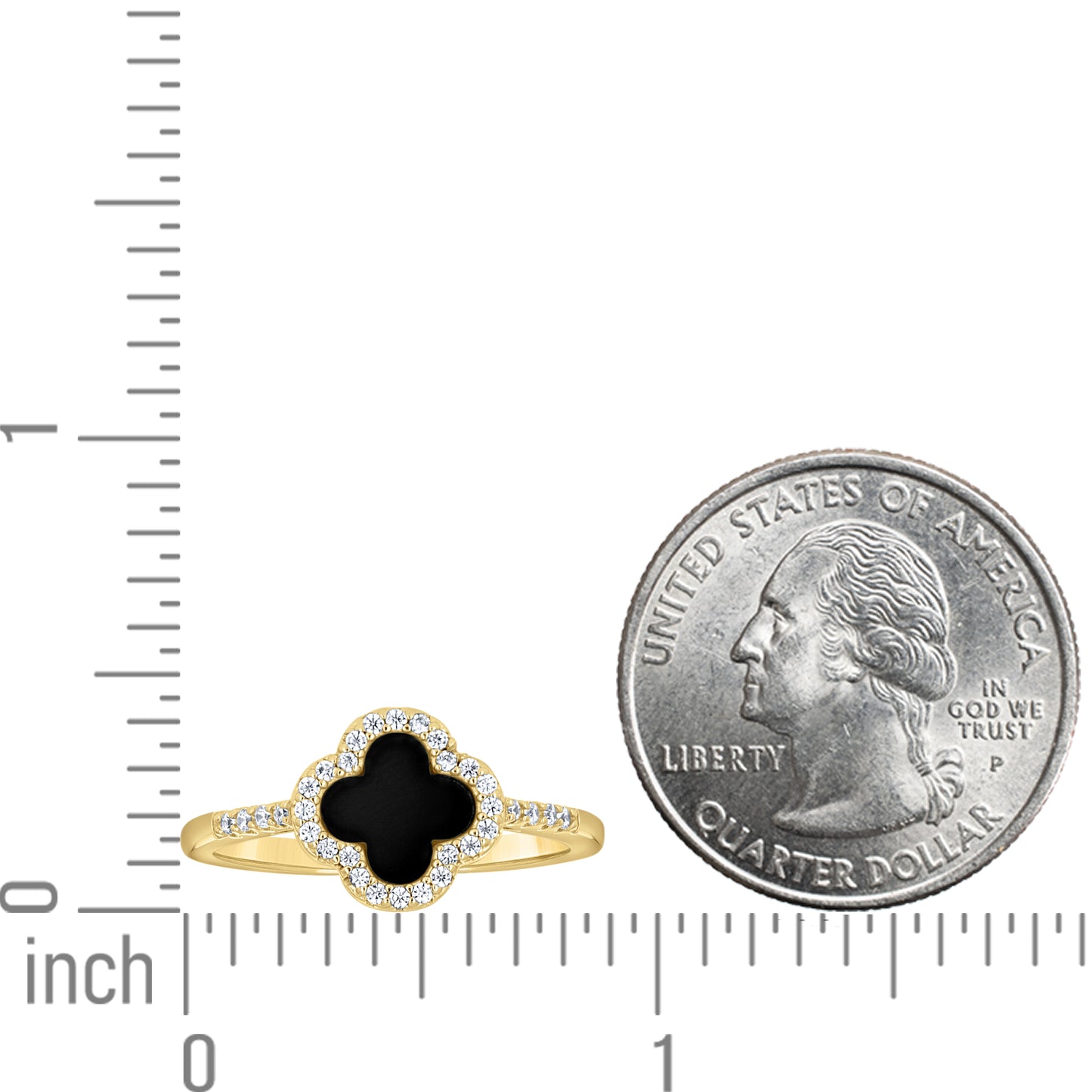 925 Sterling Silver Cz 10mm Ring S5