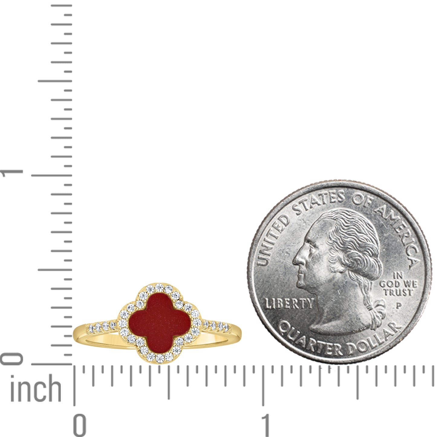 925 Sterling Silver Cz 10mm Ring S5