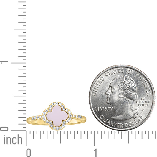 925 Sterling Silver Cz 10mm Ring S5