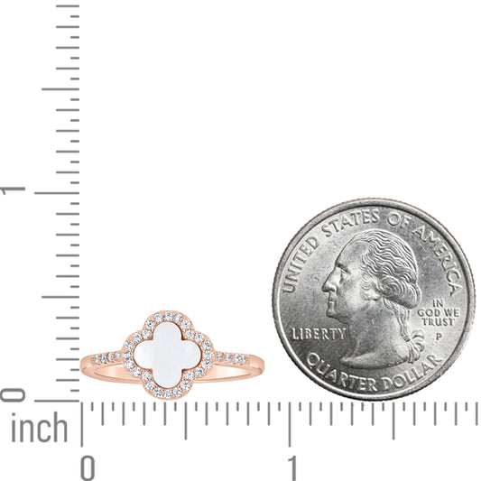 925 Sterling Silver Cz 10mm Ring S5