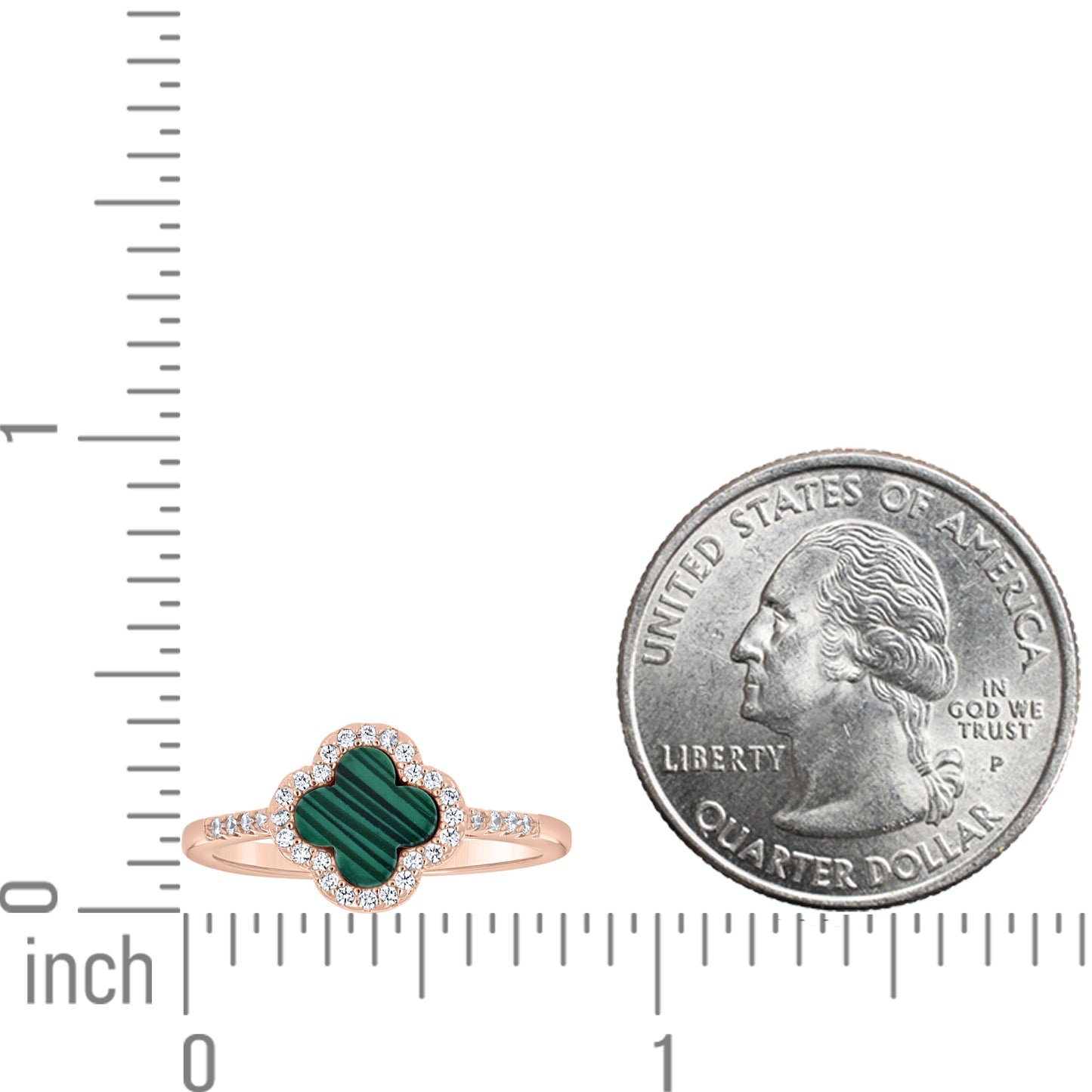 925 Sterling Silver Cz 10mm Ring S5