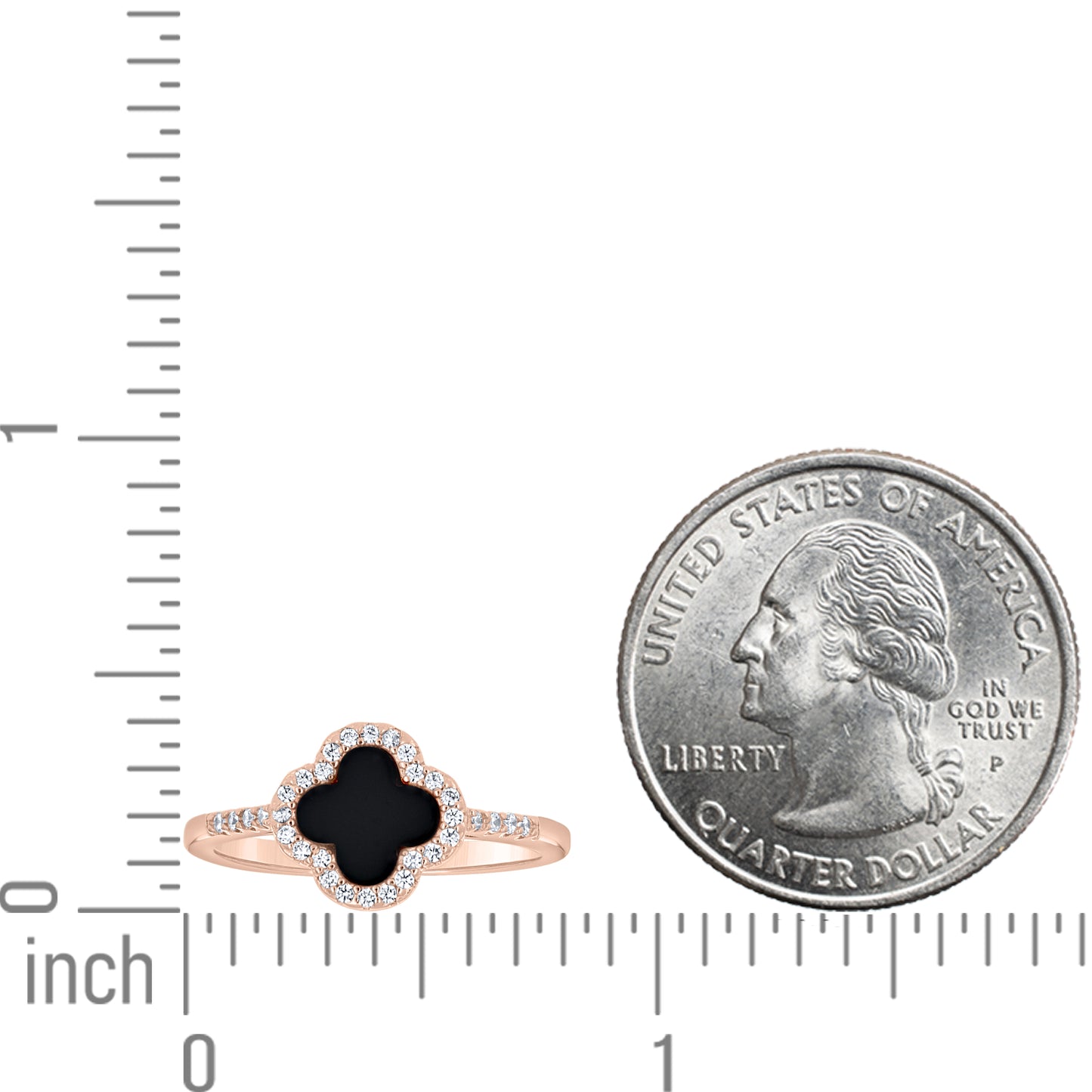 925 Sterling Silver Cz 10mm Ring S5