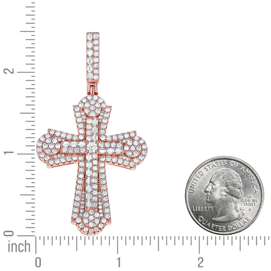 925 Sterling Silver Moissanite Pendant