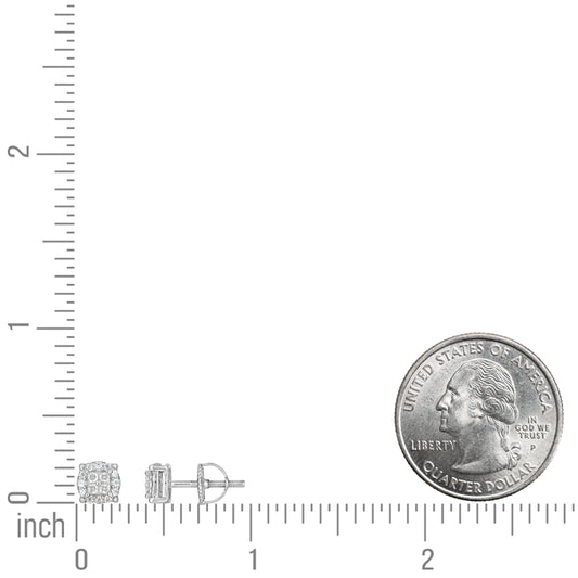 925 Sterling Silver Moissanite Earrings