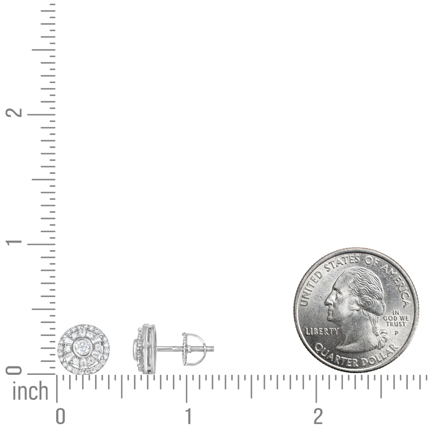 925 Sterling Silver Moissanite Earrings