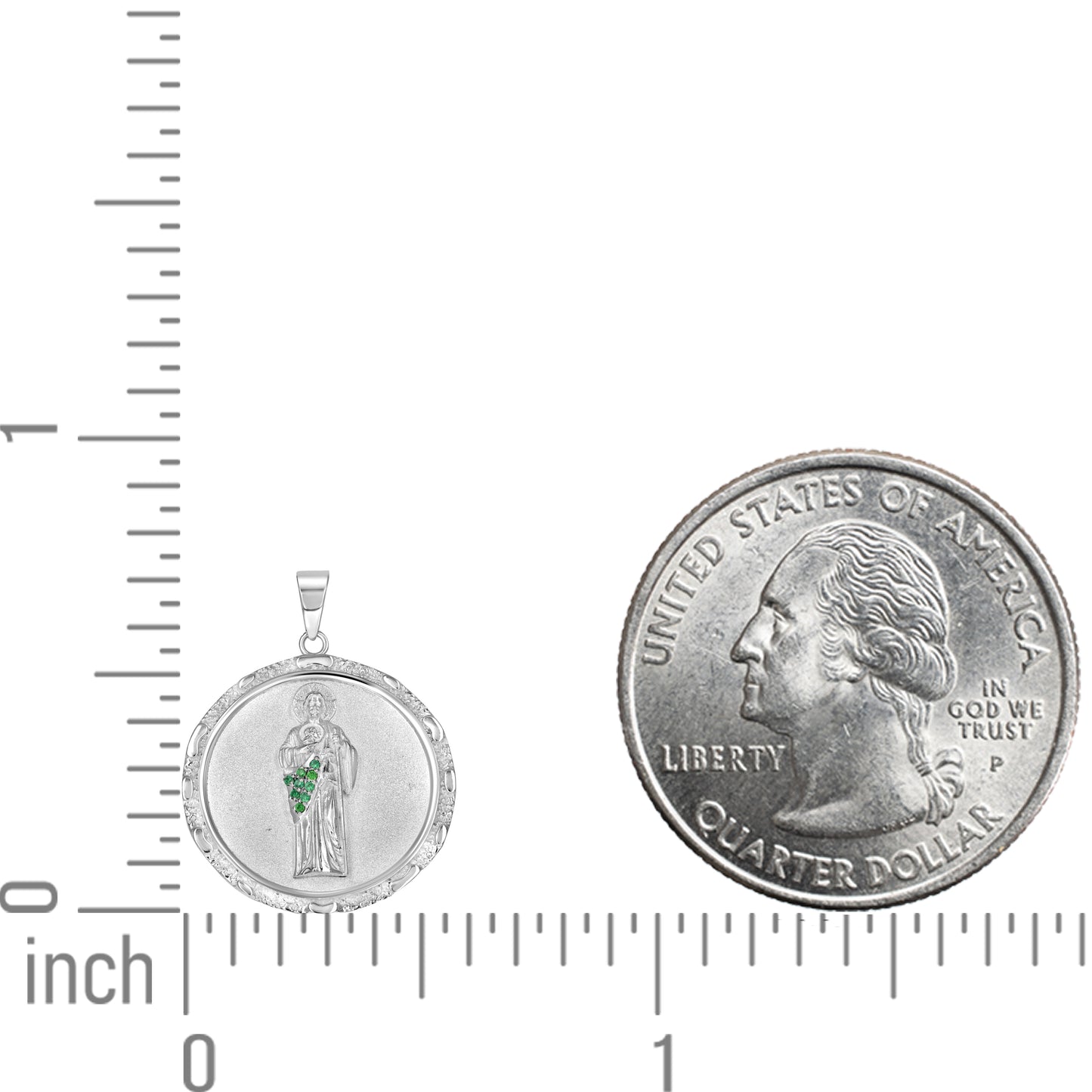 925 Sterling Silver Cz Pendant