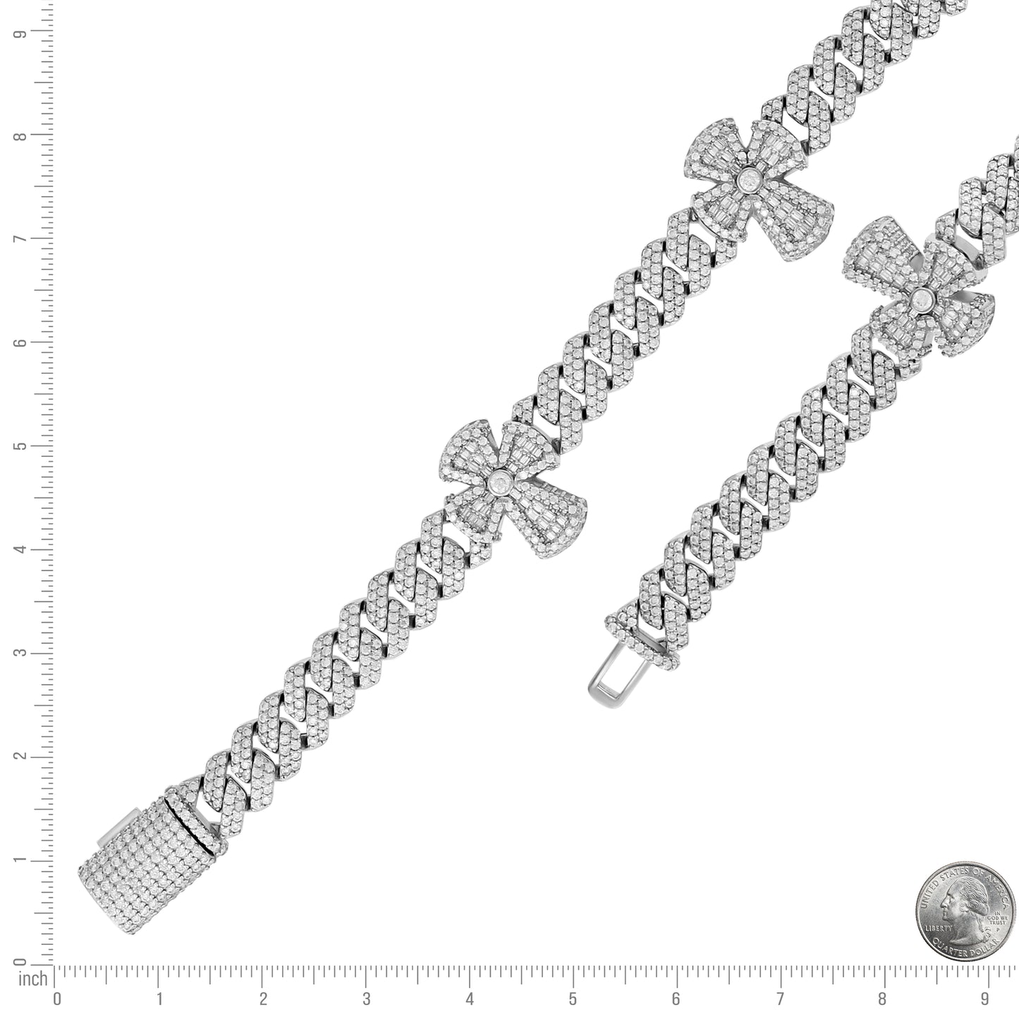 925 Sterling Silver Moissanite Bracelet