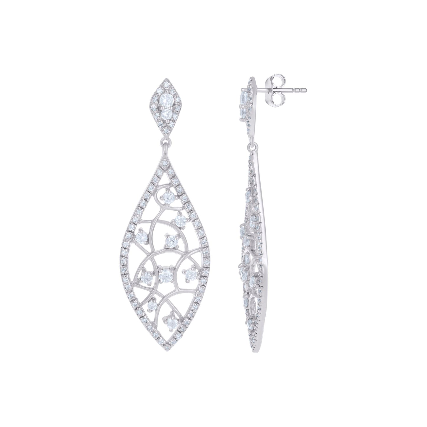 925 Cz-Fashion Earrings