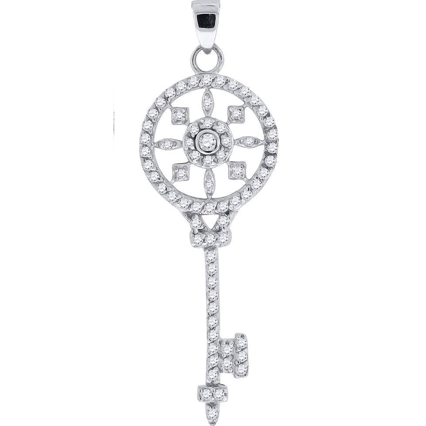 925 Fancy Key Pendant