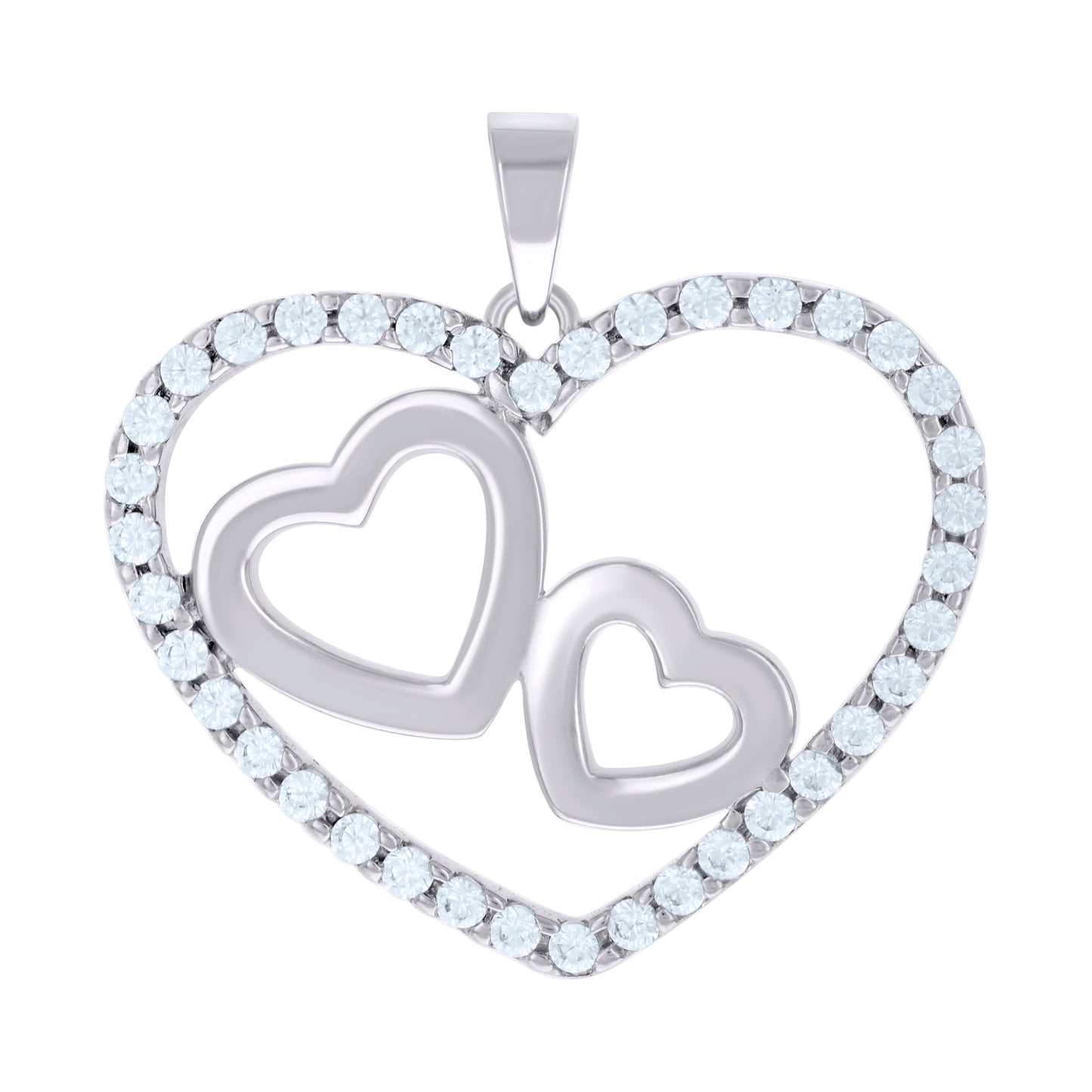 925 Sterling Silver Cz Pendant