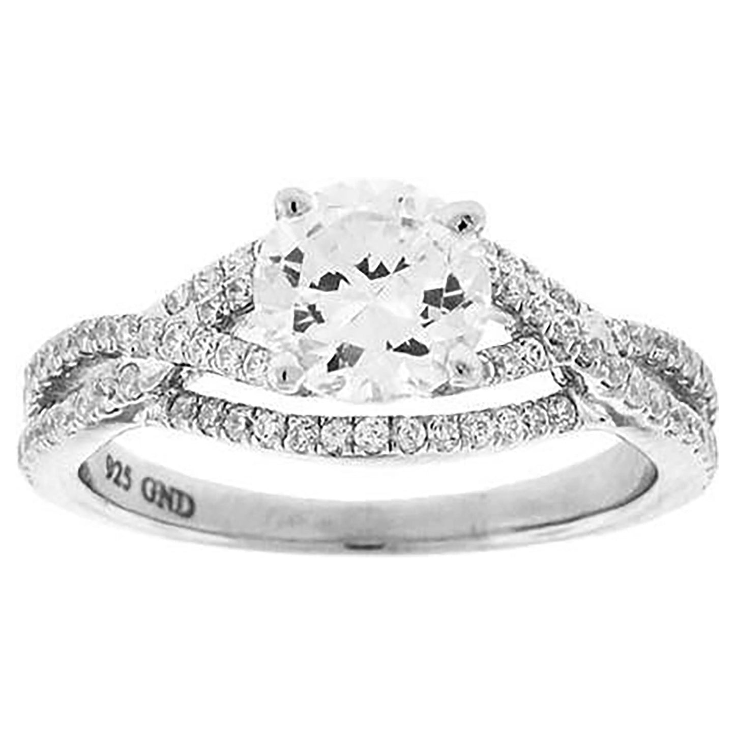 925 Ladies Fancy Cz Rings