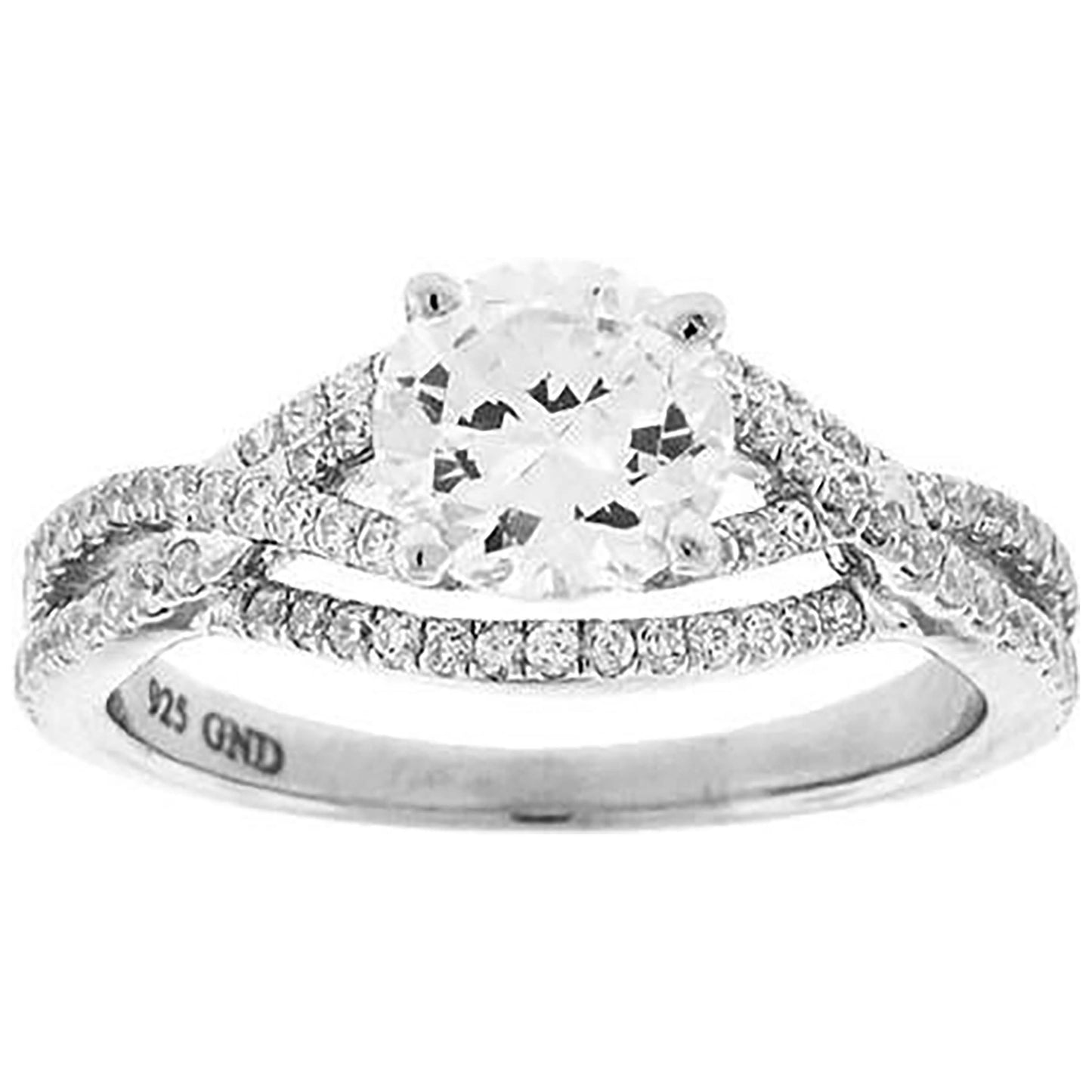 925 Ladies Fancy Cz Rings