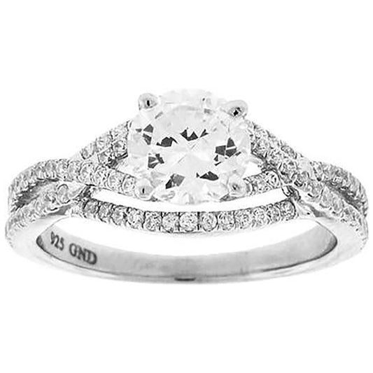 925 Ladies Fancy Cz Rings
