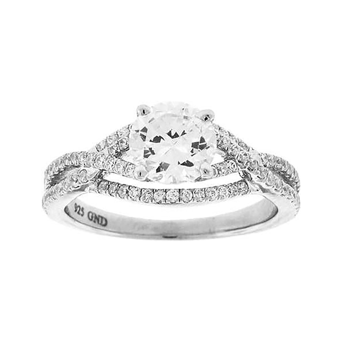 925 Ladies Fancy Cz Rings