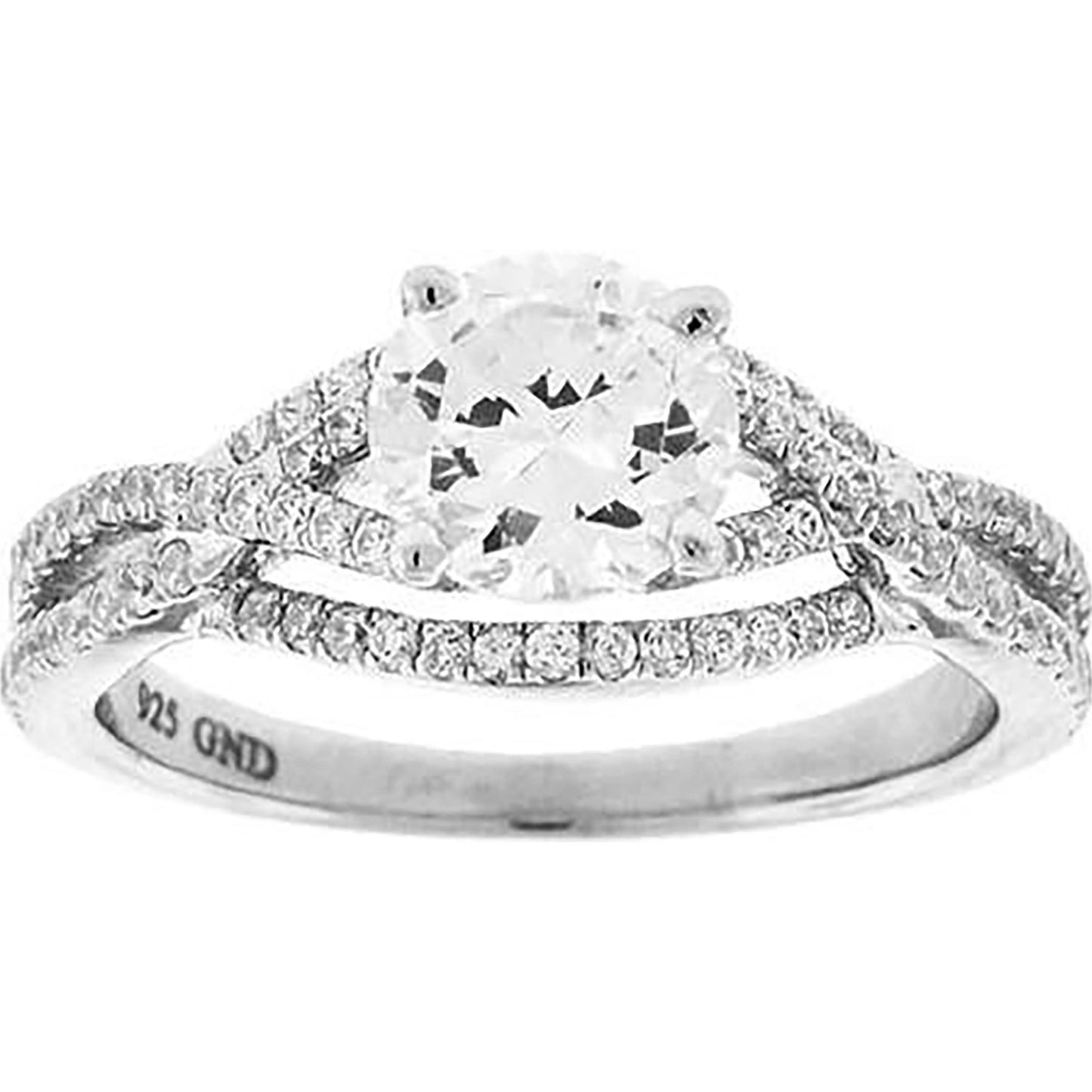 925 Ladies Fancy Cz Rings