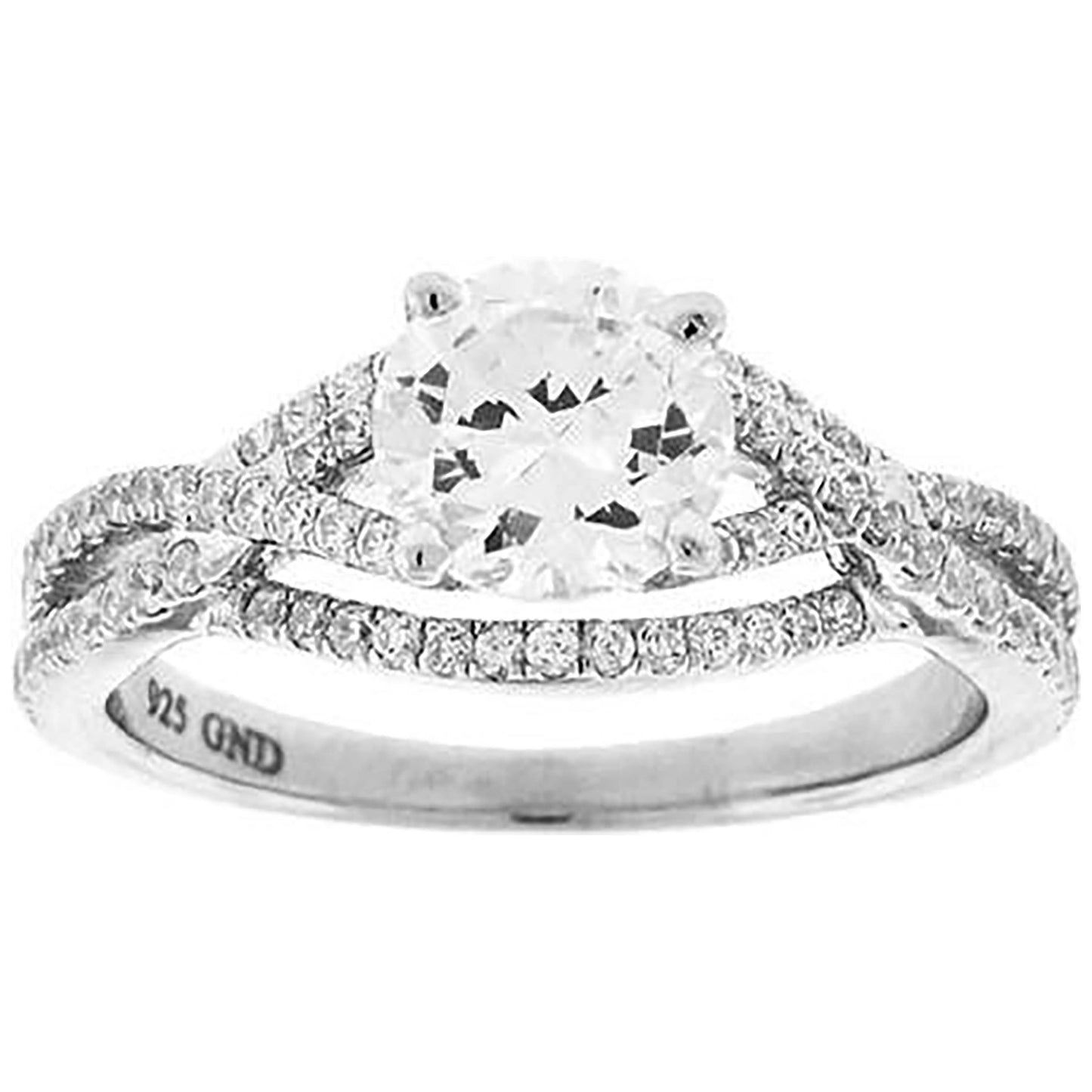925 Ladies Fancy Cz Rings
