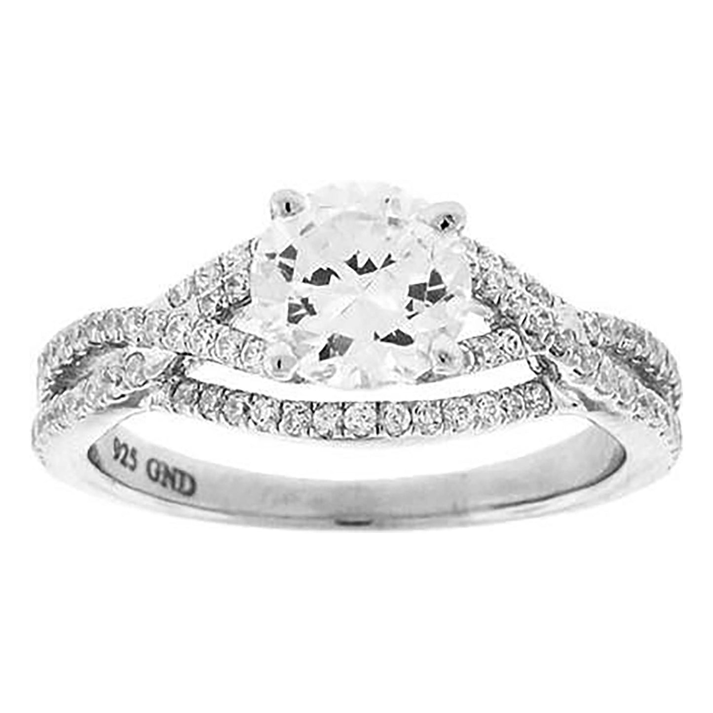 925 Ladies Fancy Cz Rings