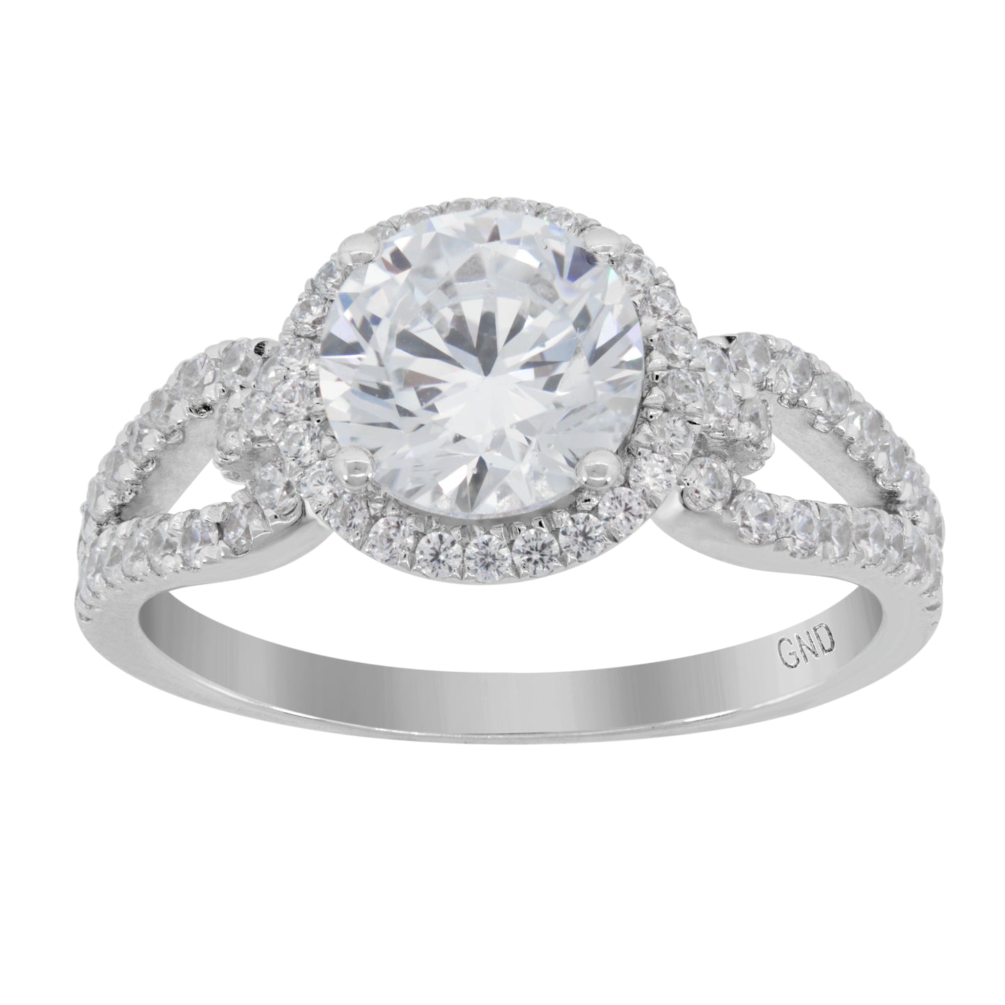 925 Sterling Silver Cz Rings S6