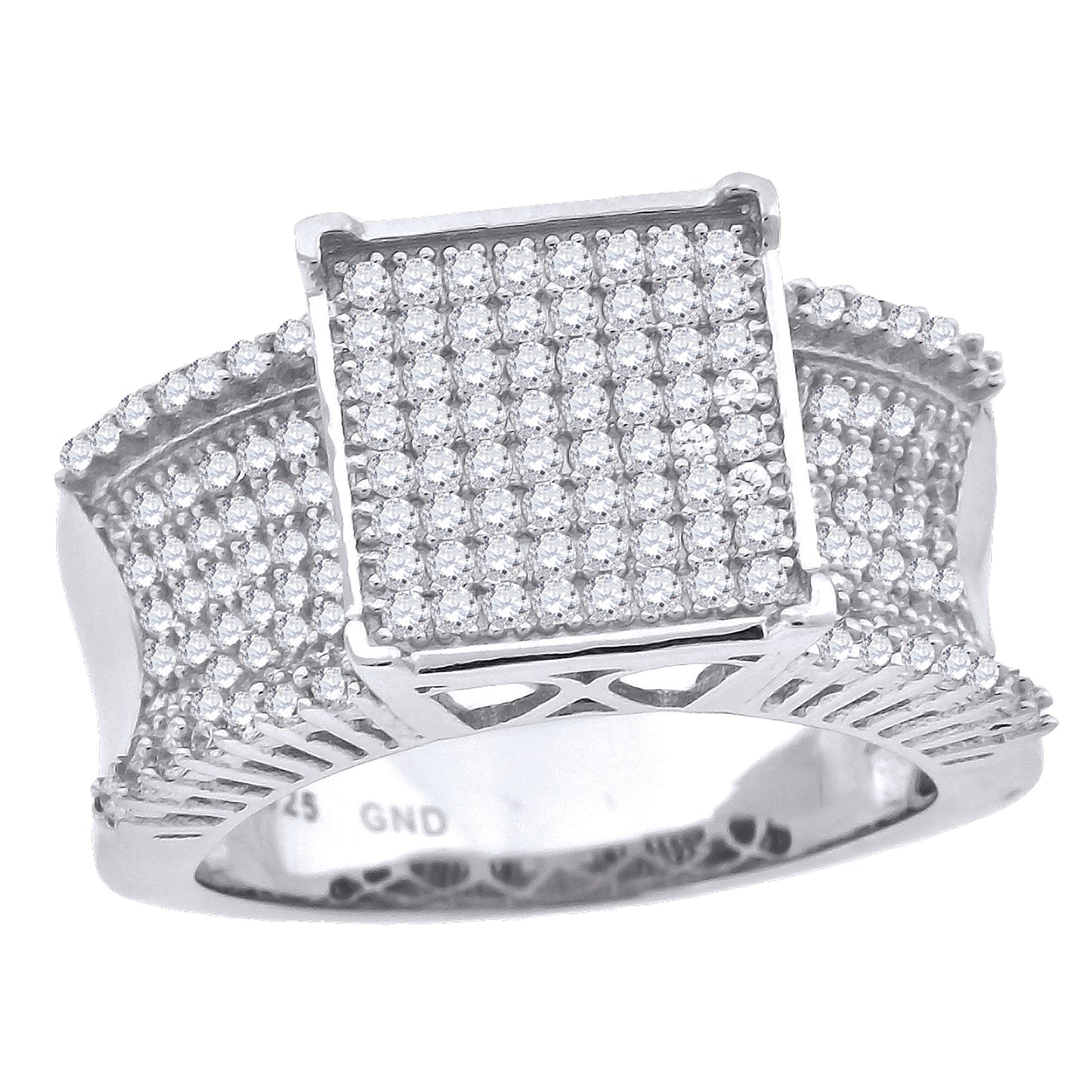 925 Ladies Fancy Cz Rings
