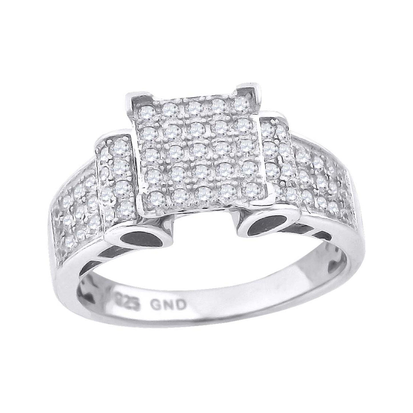 925 Ladies Fancy Cz Rings