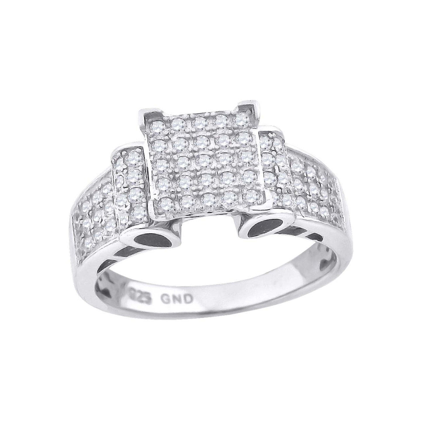 925 Ladies Fancy Cz Rings