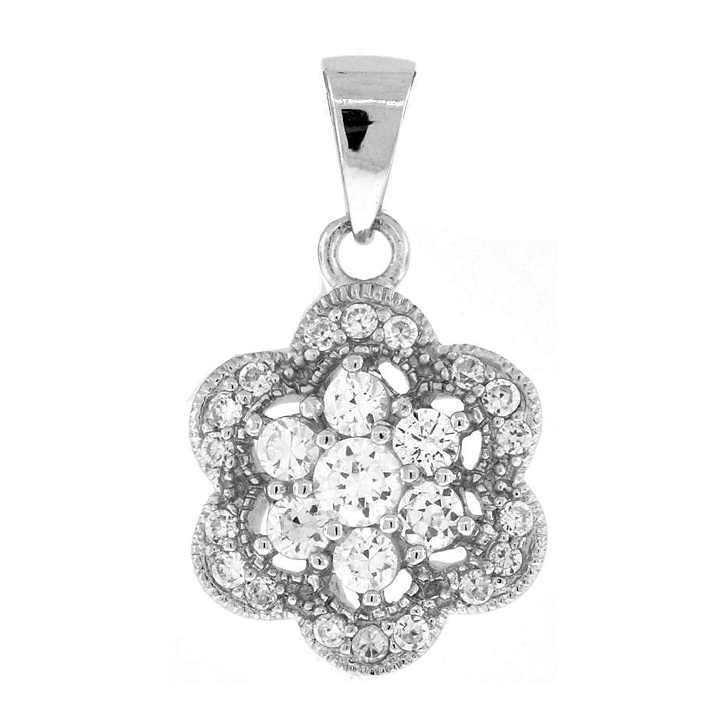925 Fancy Cz Pendant