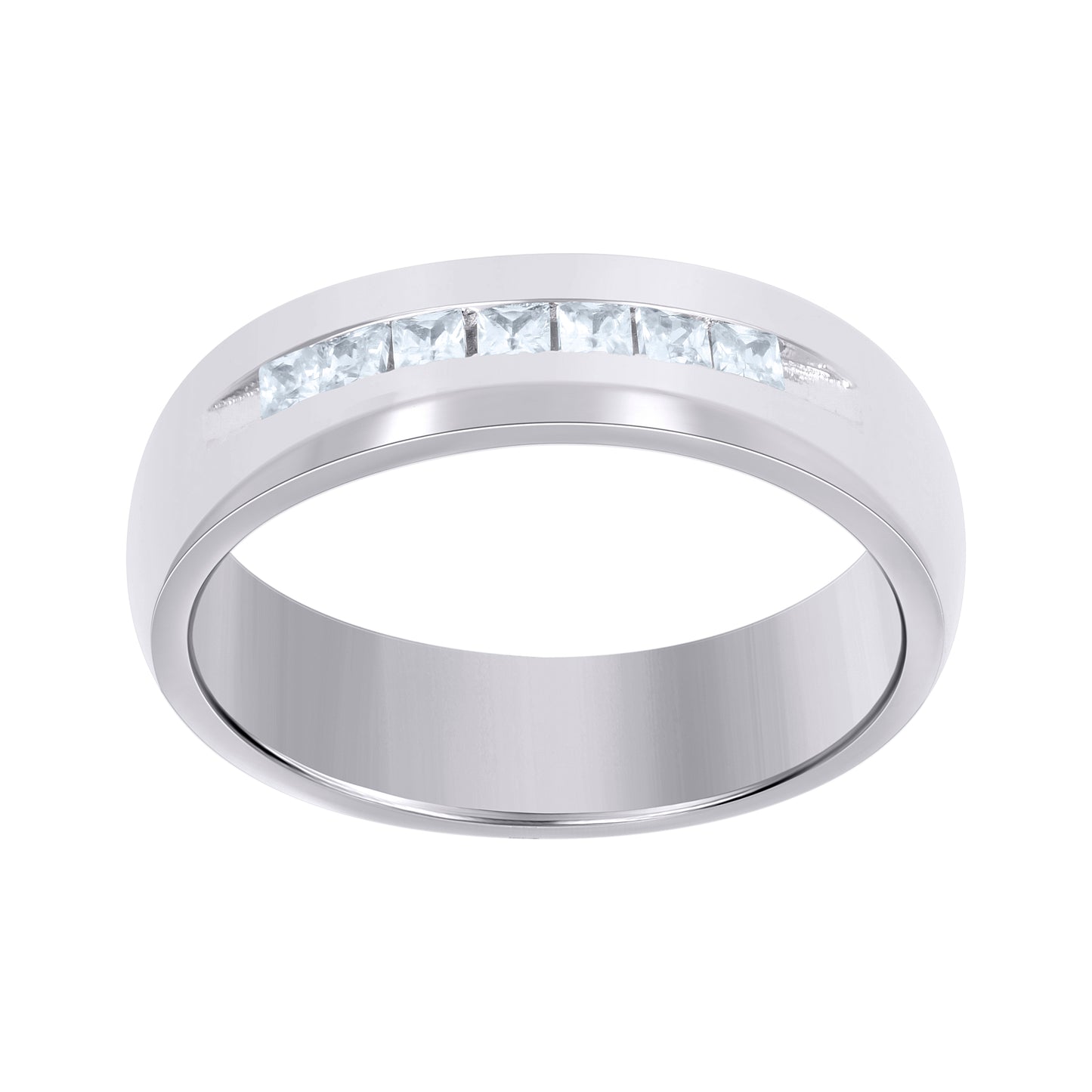 925 Sterling Silver Band Ring S7