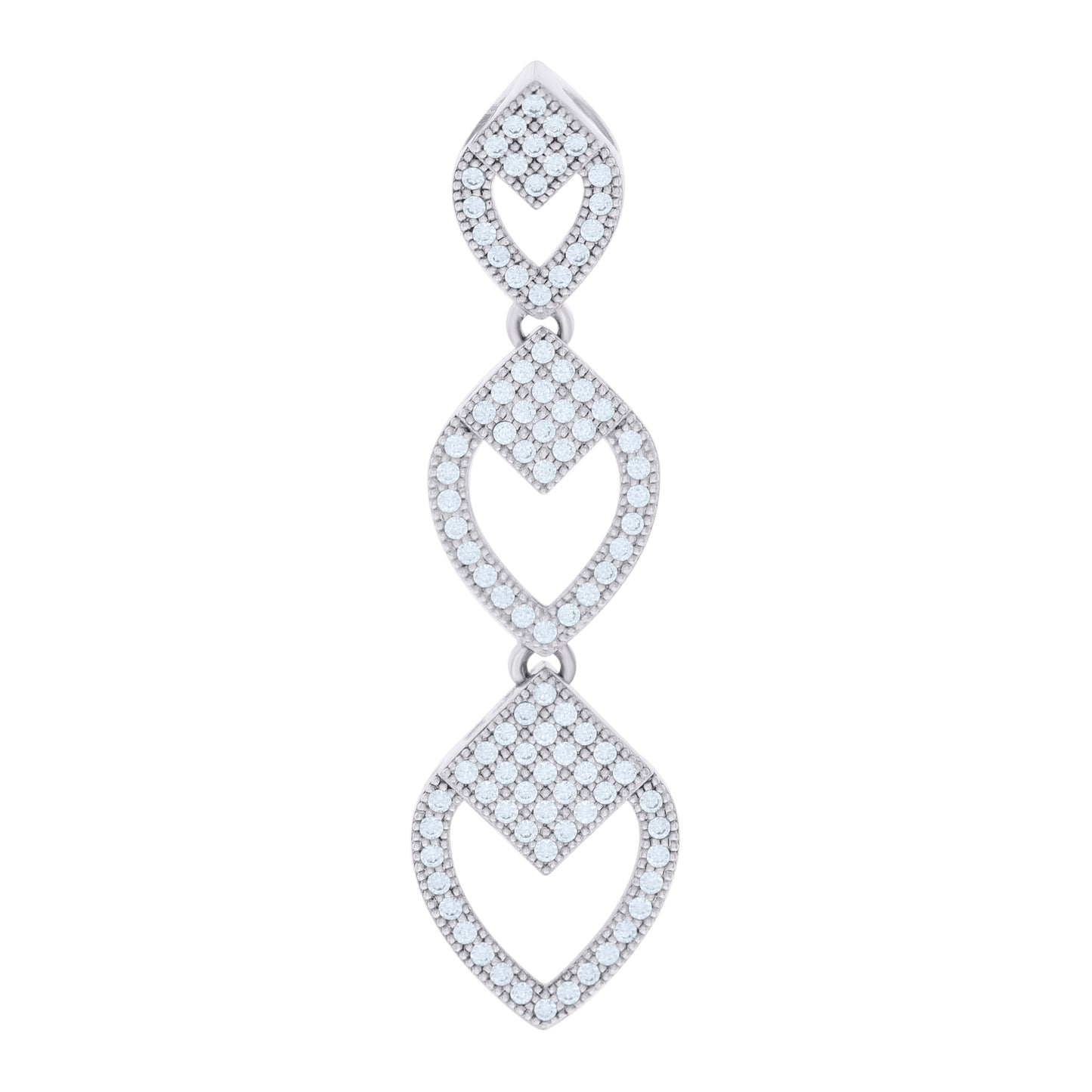 925-Cz Fancy Charm