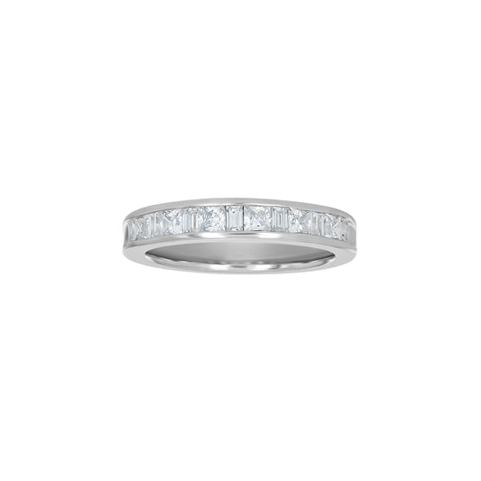 925 Sterling Silver Cz Ring S6