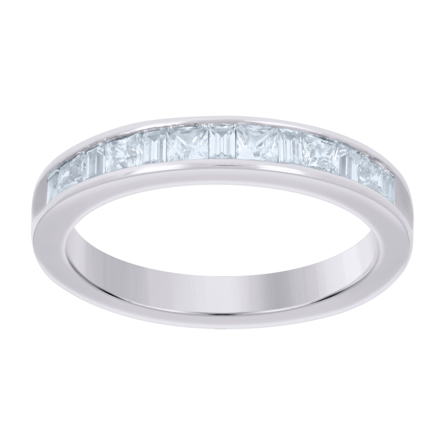 925 Sterling Silver Cz Ring S6