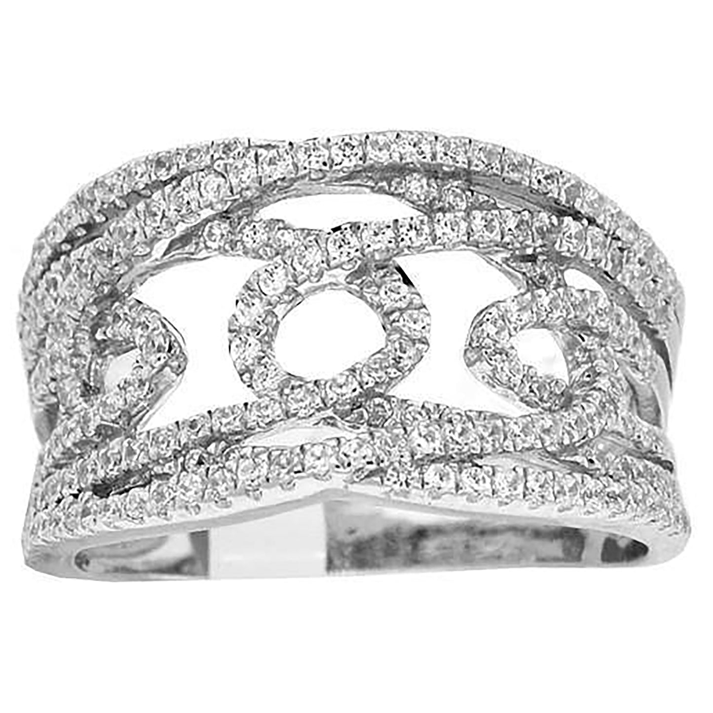 925 Micro Pave Ring