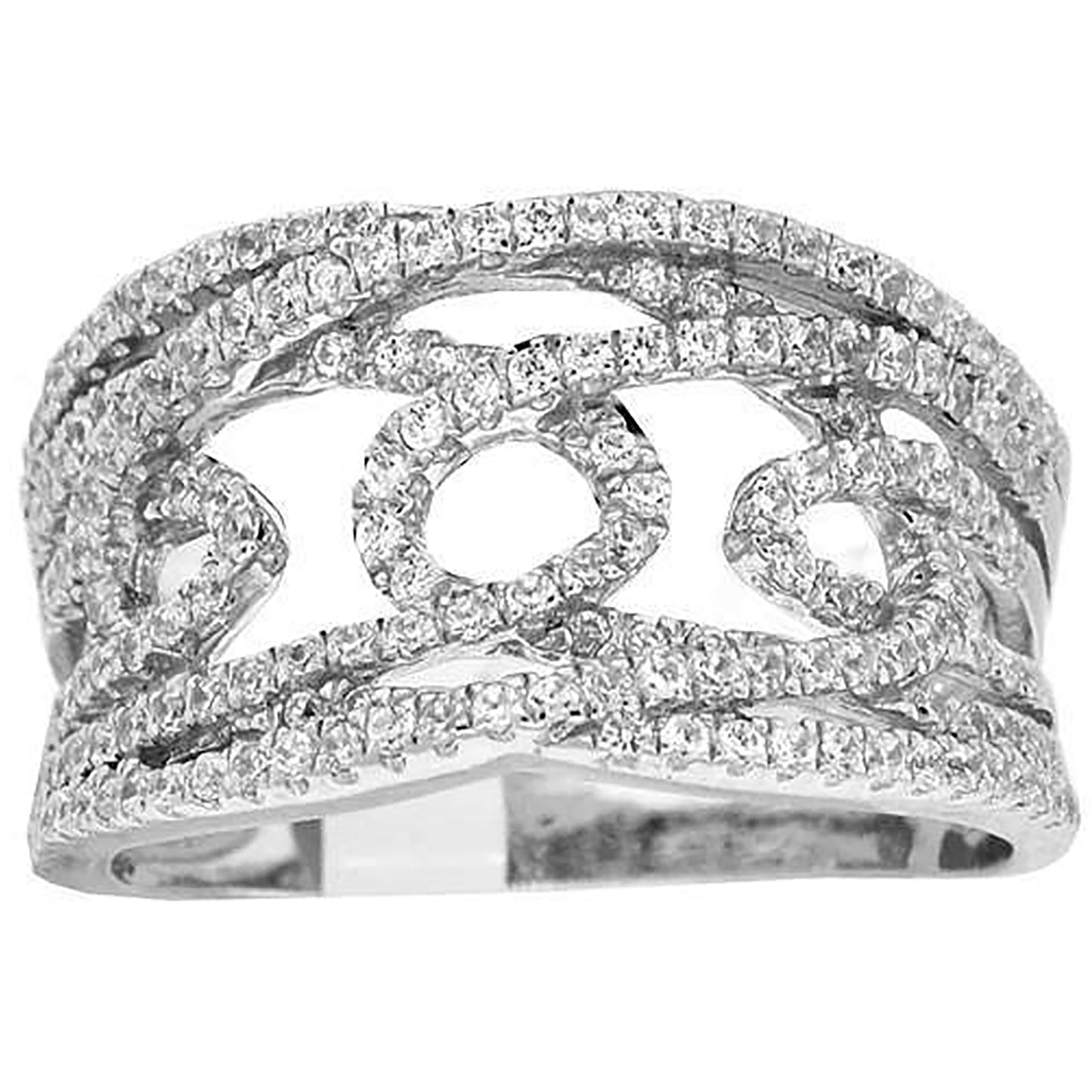 925 Micro Pave Ring