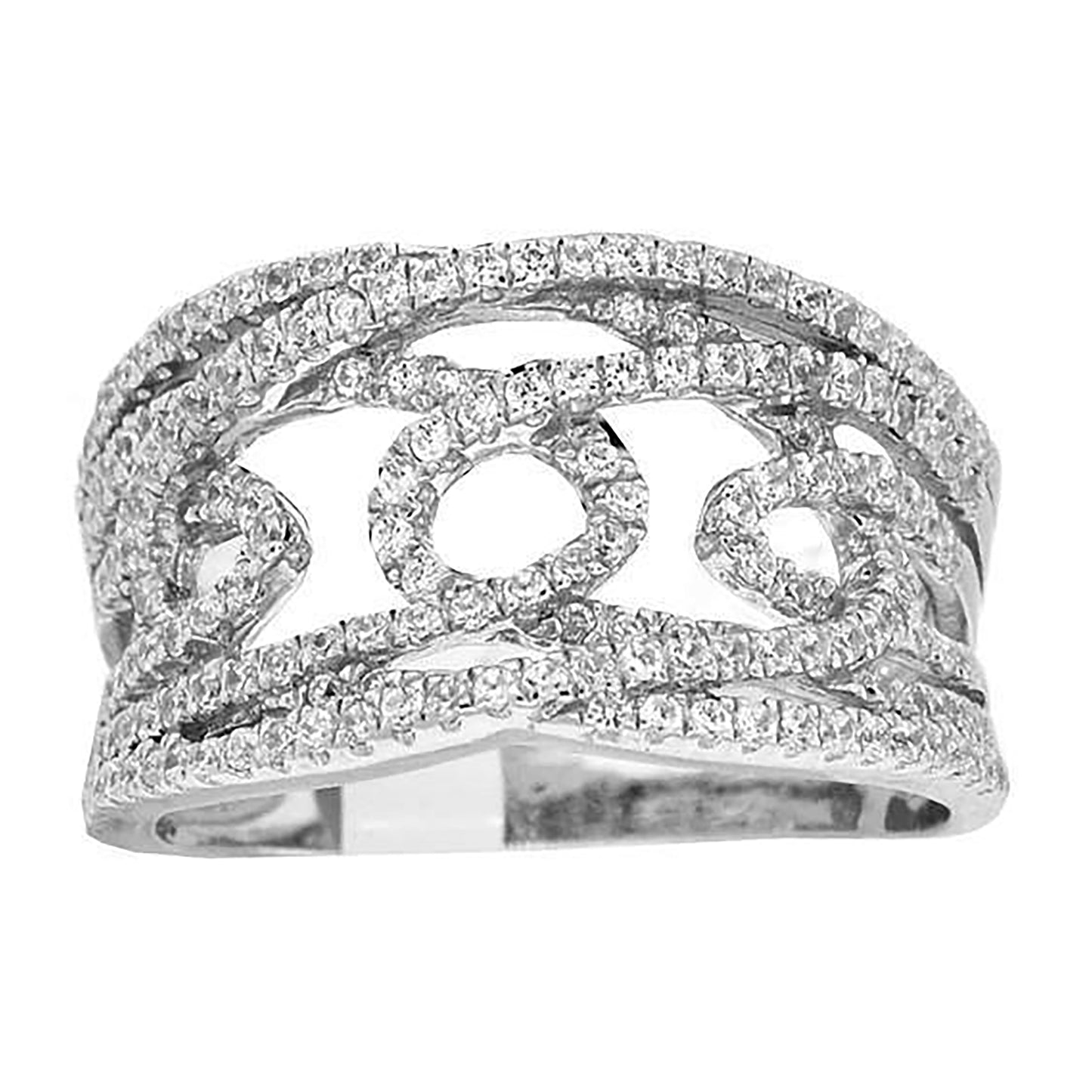 925 Micro Pave Ring