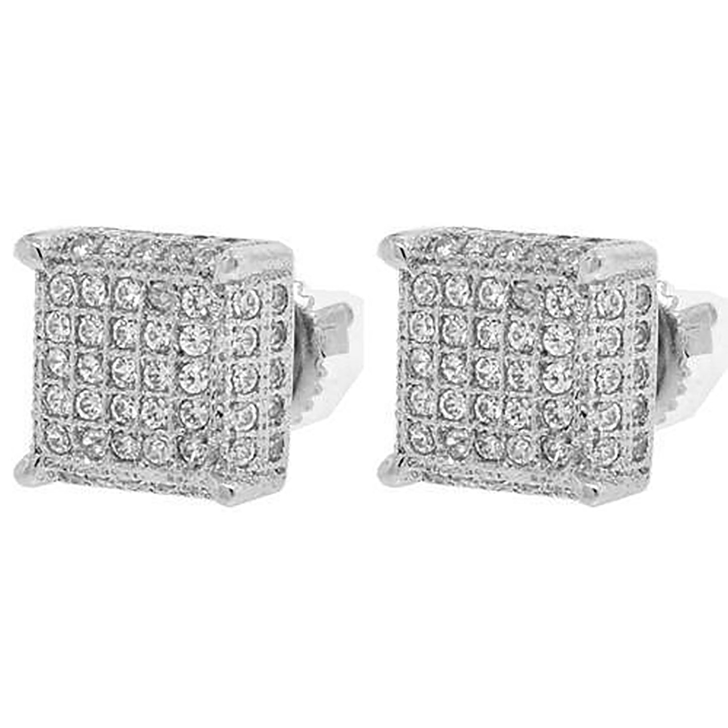 925 Micro Pave Earrings