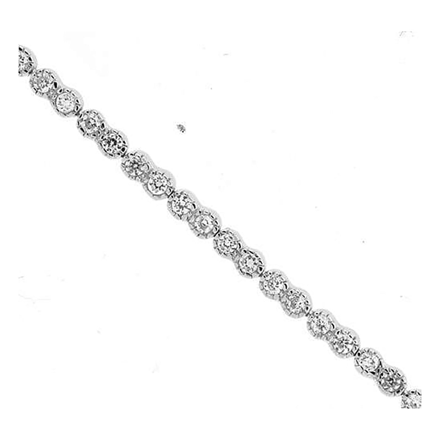 925 Cz Fancy Brace