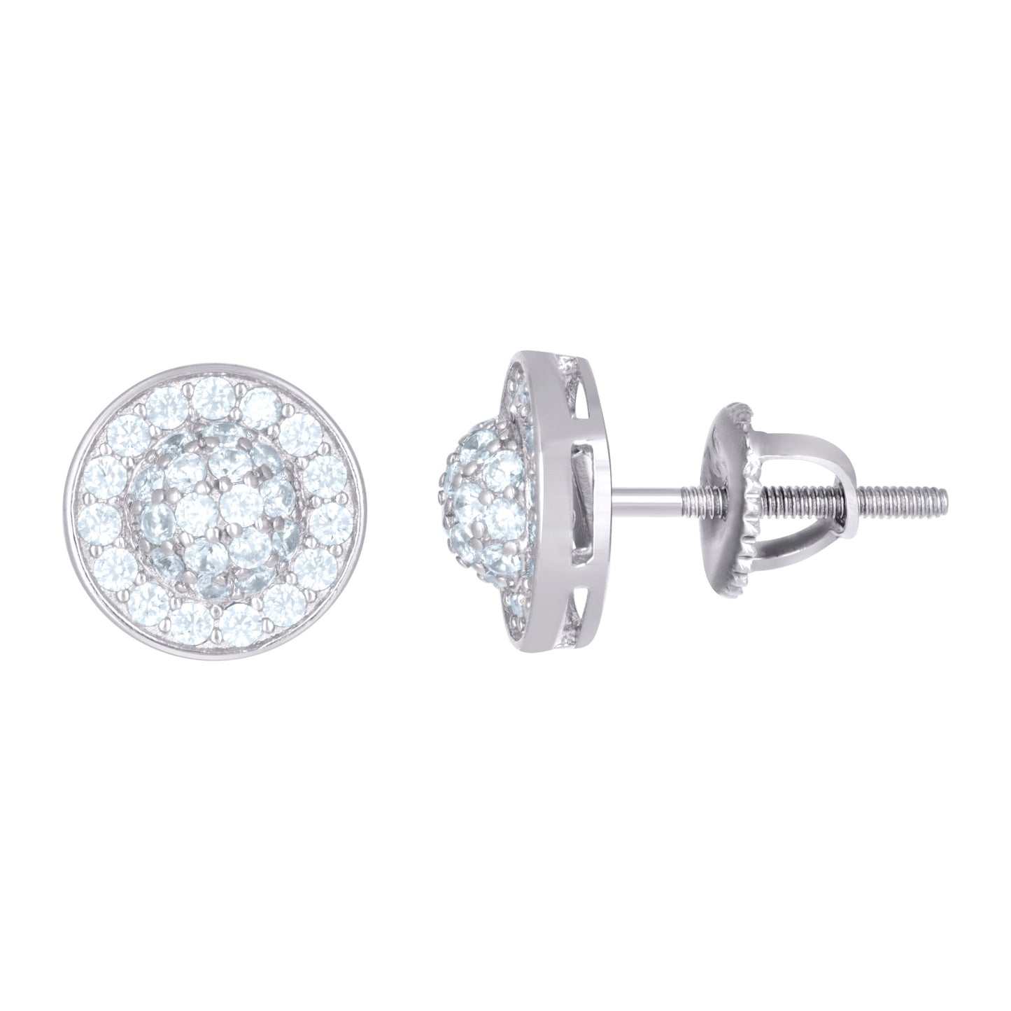 925 Sterling Silver Cz Earrings