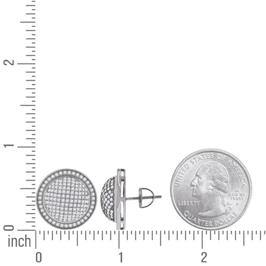 925-Micro Pave Cz Earring