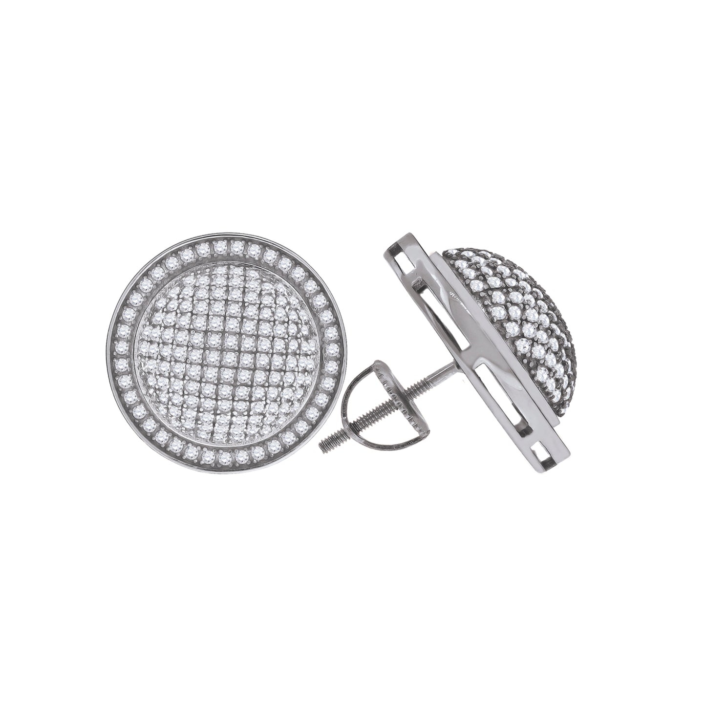 925-Micro Pave Cz Earring