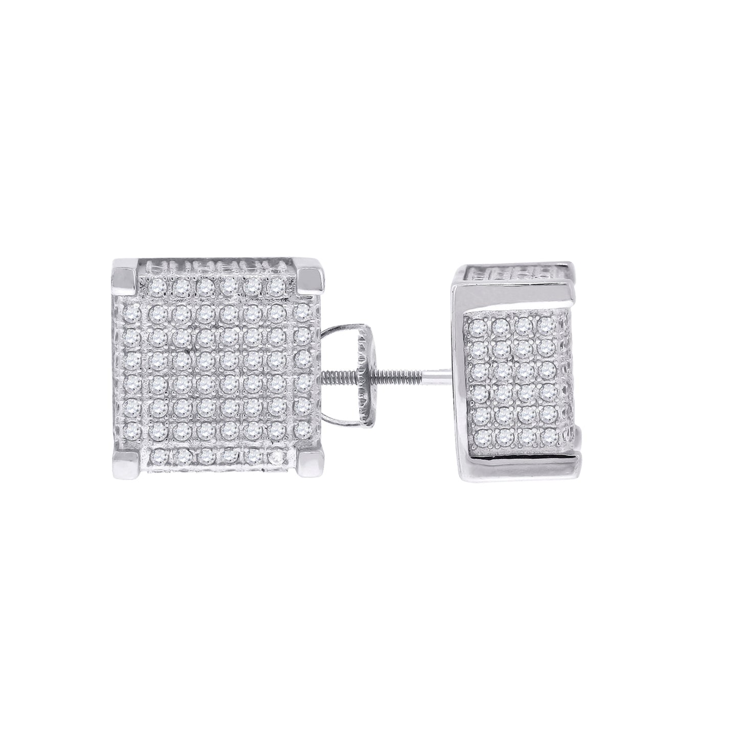 925-Micro Pave Cz Earring